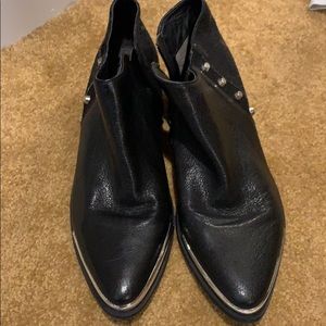 Ferguson Ankle Bootie with Silver Detail